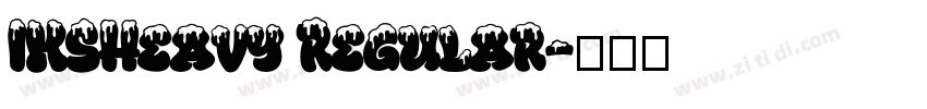 IKSHeavy Regular字体转换